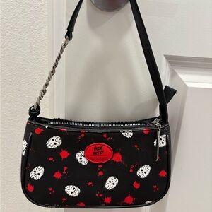 Her Universe Black and Red Friday the 13th purse